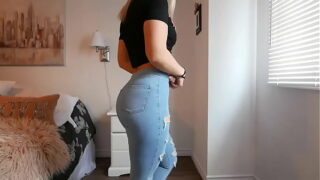 jeans try on haul