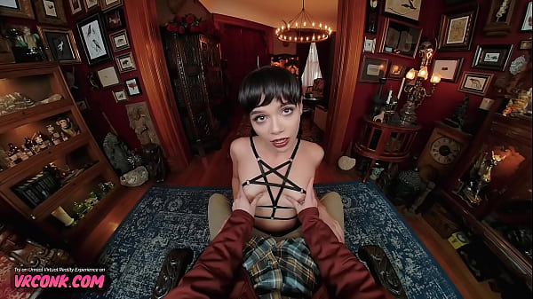 VR Conk Harley Haze as horny Wednesday Addams hardcore fuck VR Porn