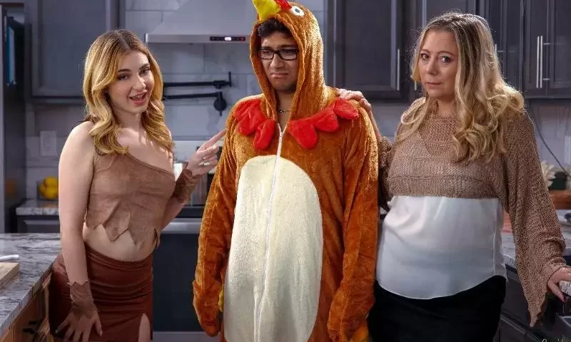 Demi Hawks Making Stepbro Smile On Thanksgiving Hardcore Roleplay Family Jinx Arcane Porn