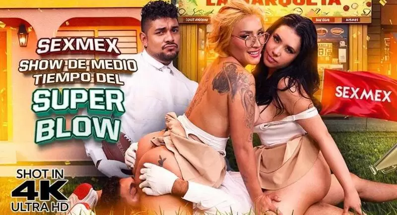 SexMex Paola Rubiel Gaby Veracruz Super Blow Halftime (14 02 2026) Hardcore Threesome Bigtits Latina Super Smash Bros Porn Rhea Ripley Porn